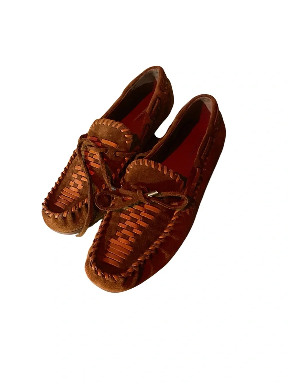Free People Misty brown Suede Moccasin shoes NWT - Picture 11 of 16